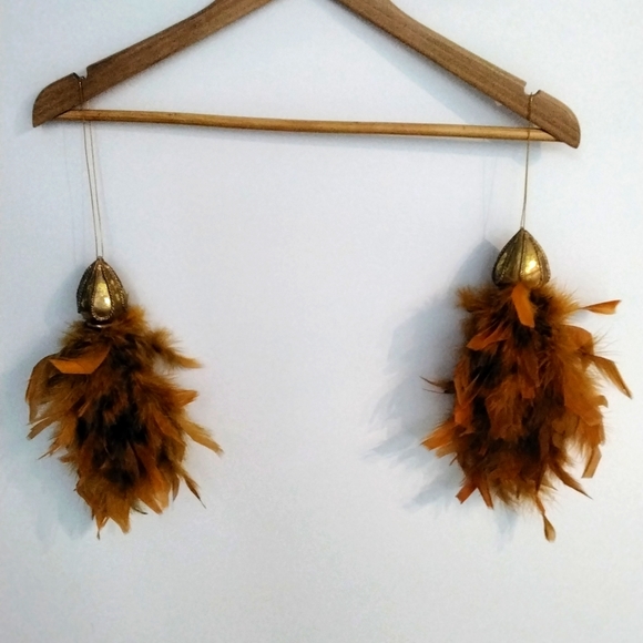 Christmas Feather Ornaments - Picture 5 of 5